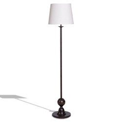 66.5" Copper Bronze Drum Shade Floor Lamp