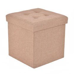Cube Folding Ottoman Storage Seat