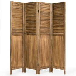 4 Panel Folding Privacy Room Divider Screen