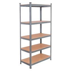71" Heavy Duty Steel Adjustable 5 Level Storage Shelves