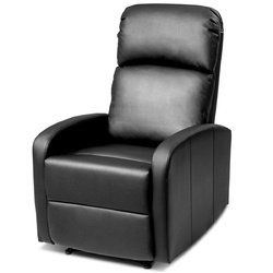 PU Leather Padded Seat Massage Recliner Chair
