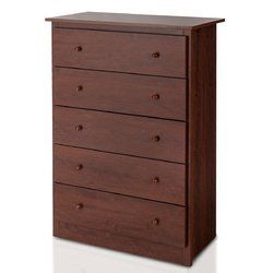 5 Drawer Wooden Dresser