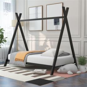 Tent Bed Frame, Twin Size, Metal Frame