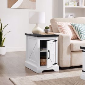 Farmhouse End Table or Nightstand