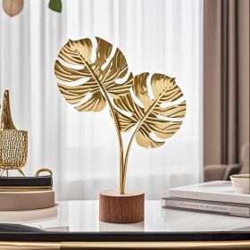 Ginkgo Leaf Metal Decor for Stylish Spaces