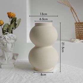 Simplicity Ceramic Vase (Option: A)